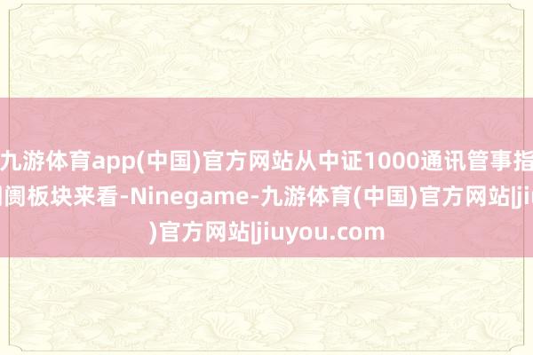 九游体育app(中国)官方网站从中证1000通讯管事指数握仓的阛阓板块来看-Ninegame-九游体育(中国)官方网站|jiuyou.com